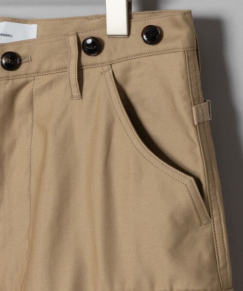SUGARHILL(シュガーヒル)の「【SUGARHILL】ZIP CARGO TROUSERS(カーゴパンツ・メンズ・カーキ/ネイビー/ベージュ・30inch/28inch)」の7枚目の写真