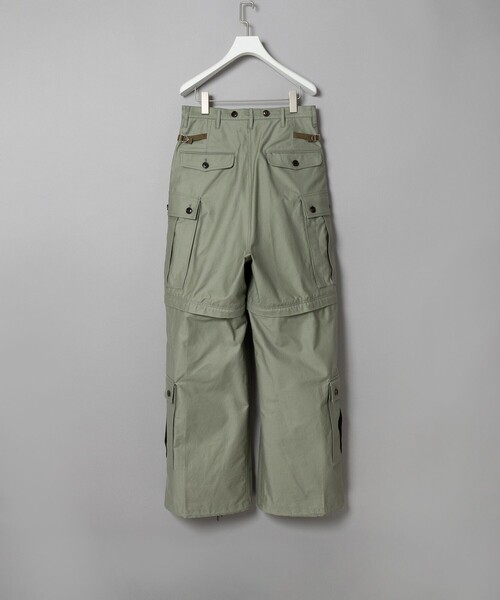 SUGARHILL(シュガーヒル)の「【SUGARHILL】ZIP CARGO TROUSERS(カーゴパンツ・メンズ・カーキ/ネイビー/ベージュ・30inch/28inch)」の11枚目の写真