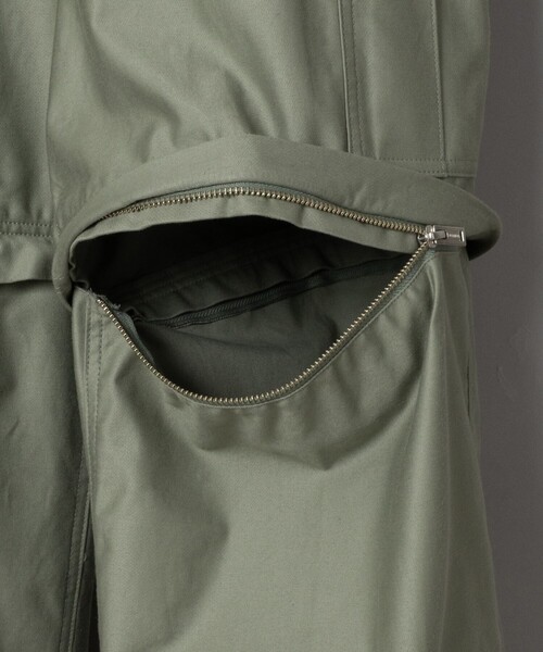 SUGARHILL(シュガーヒル)の「【SUGARHILL】ZIP CARGO TROUSERS(カーゴパンツ・メンズ・カーキ/ネイビー/ベージュ・30inch/28inch)」の15枚目の写真