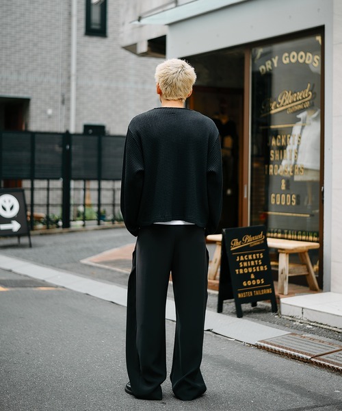 カーブレッグトラウザー ダブルクロス（スラックス）｜CONZ（コンズ