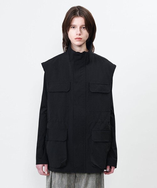 ASTRAET（アストラット）の「＜ASTRAET＞ミリタリー ベスト（ミリタリージャケット・レディース・ブラック・FREE）」の6枚目の写真