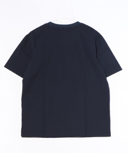 MEN'S BIGI(メンズビギ)の「【TIE YOUR TIE/タイ ユア タイ】別注 クルーネックTEE<接触冷感>(Tシャツ/カットソー・メンズ・ネイビー/ホワイト系その他・01/02/03)」の11枚目の写真