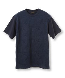 メンズのTシャツ/カットソー（ブルー・ネイビー/青色系