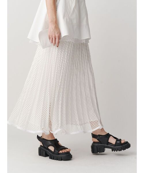 セール】MESH ORIGAMI PLEATS SK / メッシュオリガミプリーツ