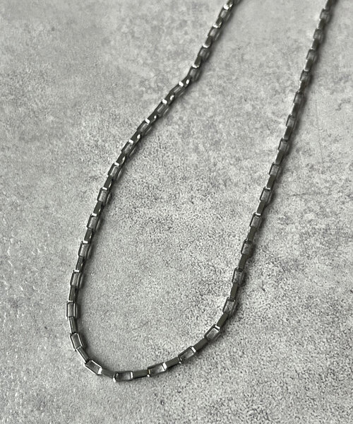 CPCM（シーピーシーエム）の「ステンレスナローネックレス（リング・レディース・シルバー/シルバー系その他/シルバー系その他2・FREE）」の2枚目の写真