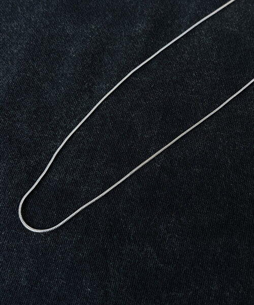 CPCM（シーピーシーエム）の「ステンレスナローネックレス（リング・レディース・シルバー/シルバー系その他/シルバー系その他2・FREE）」の5枚目の写真