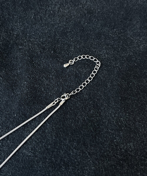 CPCM（シーピーシーエム）の「ステンレスナローネックレス（リング・レディース・シルバー/シルバー系その他/シルバー系その他2・FREE）」の7枚目の写真