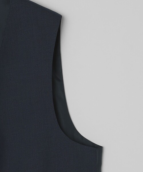 SHIPS Colors（シップス カラーズ）の「SHIPS Colors:〈洗濯機可能〉TW ウォッシャブル スーツ ベスト(セットアップ対応可能)（スーツベスト・メンズ・ダークブルー/ネイビー/ブラック・48/50/42/44/46）」の9枚目の写真