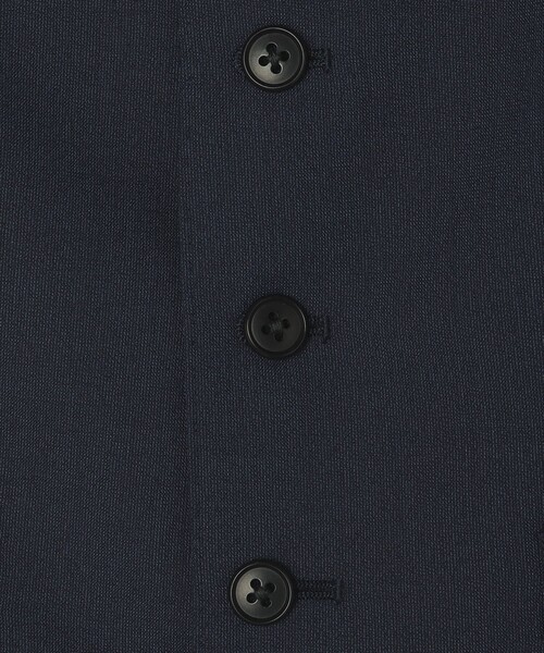 SHIPS Colors（シップス カラーズ）の「SHIPS Colors:〈洗濯機可能〉TW ウォッシャブル スーツ ベスト(セットアップ対応可能)（スーツベスト・メンズ・ダークブルー/ネイビー/ブラック・48/50/42/44/46）」の10枚目の写真