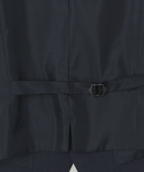 SHIPS Colors（シップス カラーズ）の「SHIPS Colors:〈洗濯機可能〉TW ウォッシャブル スーツ ベスト(セットアップ対応可能)（スーツベスト・メンズ・ダークブルー/ネイビー/ブラック・48/50/42/44/46）」の12枚目の写真