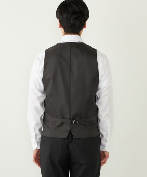 SHIPS Colors（シップス カラーズ）の「SHIPS Colors:〈洗濯機可能〉TW ウォッシャブル スーツ ベスト(セットアップ対応可能)（スーツベスト・メンズ・ダークブルー/ネイビー/ブラック・48/50/42/44/46）」の21枚目の写真