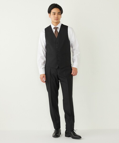 セール】SHIPS Colors:〈洗濯機可能〉TW ウォッシャブル スーツ ベスト