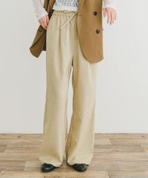 イージーケアワイドパンツ