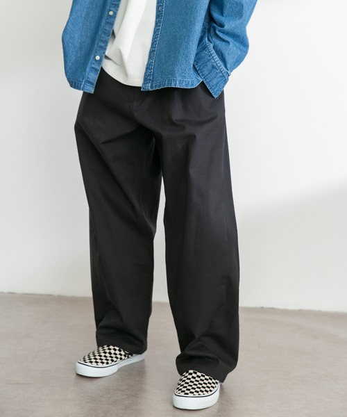 URBAN RESEARCH Sonny Label(アーバンリサーチサニーレーベル)の「コットンツイルバルーンパンツ(その他パンツ・メンズ・チャコールグレー/ブラック/ベージュ・MEDIUM/LARGE)」の4枚目の写真