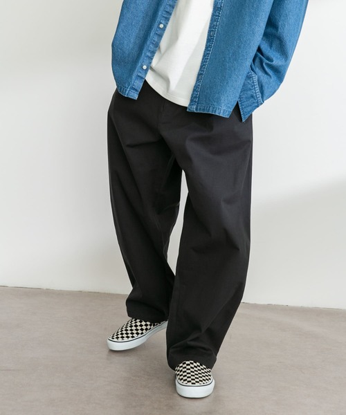 URBAN RESEARCH Sonny Label(アーバンリサーチサニーレーベル)の「コットンツイルバルーンパンツ(その他パンツ・メンズ・チャコールグレー/ブラック/ベージュ・MEDIUM/LARGE)」の6枚目の写真