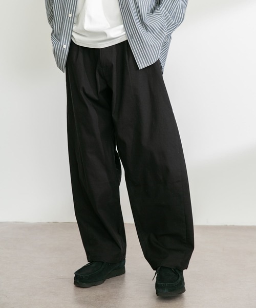 URBAN RESEARCH Sonny Label(アーバンリサーチサニーレーベル)の「コットンツイルバルーンパンツ(その他パンツ・メンズ・チャコールグレー/ブラック/ベージュ・MEDIUM/LARGE)」の12枚目の写真