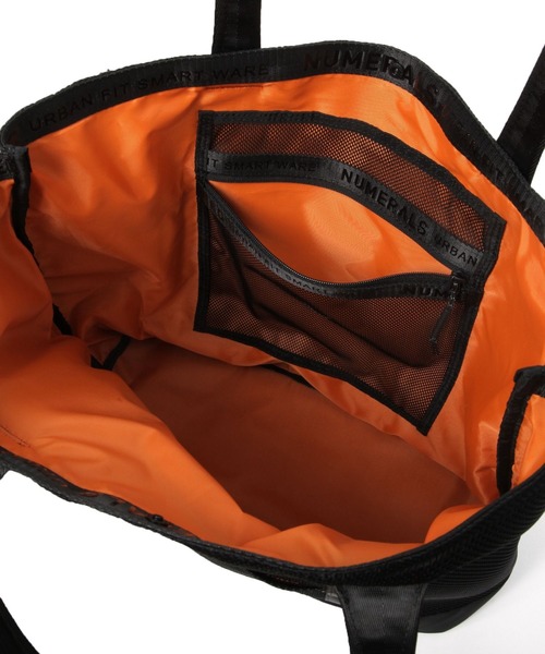 NUMERALS（ヌメラルズ）の「MESH TOTE / LARGE　メッシュトートバッグ / NUMERALS（トートバッグ・メンズ・ブラック/オフホワイト/ネイビー/カーキ・FREE）」の20枚目の写真