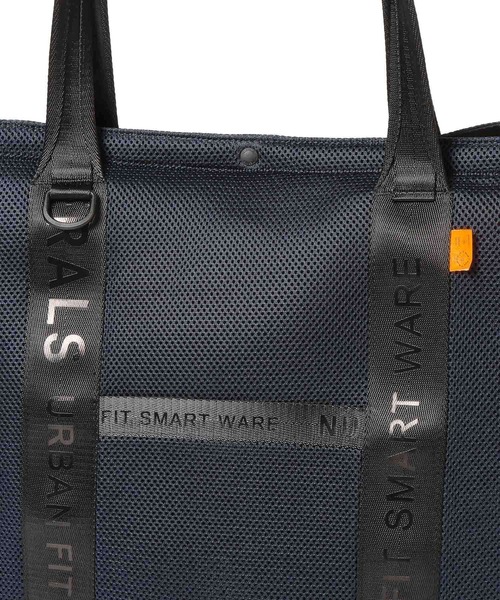NUMERALS（ヌメラルズ）の「MESH TOTE / LARGE　メッシュトートバッグ / NUMERALS（トートバッグ・メンズ・ブラック/オフホワイト/ネイビー/カーキ・FREE）」の22枚目の写真