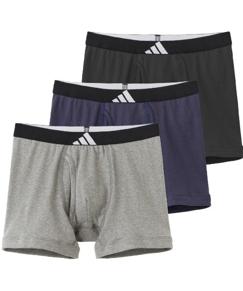 adidas（アディダス）の「【adidas】ボクサーブリーフ 3枚組（ボクサー