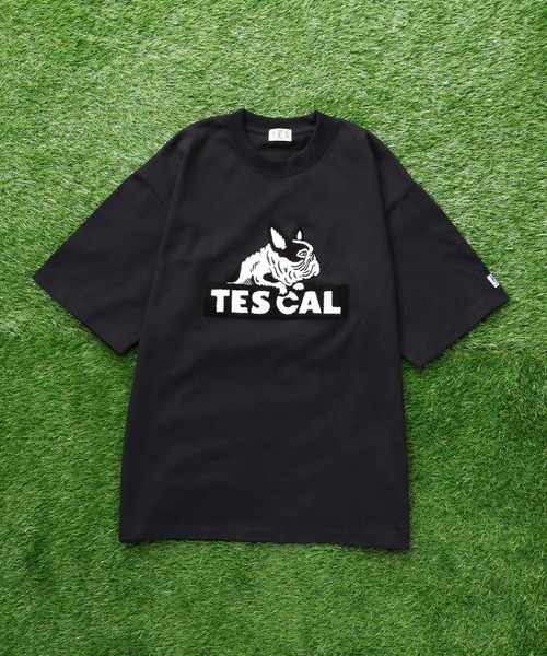 The Endless Summer（エンドレスサマー）の「TES CAL SAGARA LOGO BIG T-SHIRT / ビッグシルエットTシャツ（Tシャツ/カットソー・メンズ・ブラック/ホワイト/ベージュ系その他4/ネイビー・SMALL/MEDIUM/LARGE/X-LARGE）」の8枚目の写真