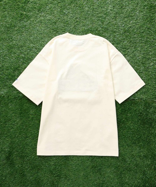 The Endless Summer（エンドレスサマー）の「TES CAL SAGARA LOGO BIG T-SHIRT / ビッグシルエットTシャツ（Tシャツ/カットソー・メンズ・ブラック/ホワイト/ベージュ系その他4/ネイビー・SMALL/MEDIUM/LARGE/X-LARGE）」の12枚目の写真