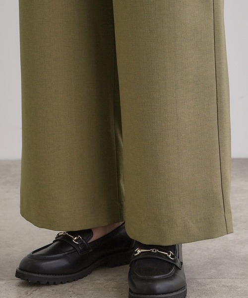 grove（グローブ）の「デニムアソート麻調ビスチェセット（セットアップ・レディース・ブラック/ネイビー/カーキ/グレー・02/03/01/04/05）」の14枚目の写真