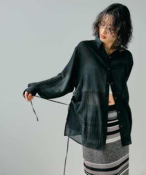 WDWG 専用出品 セール】サイド絞りシャツ 242830（シャツ/ブラウス）｜LEPSIM