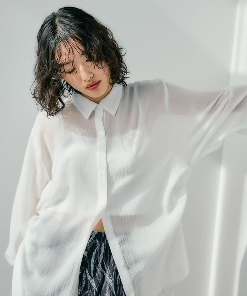 セール】サイド絞りシャツ 242830（シャツ/ブラウス）｜LEPSIM