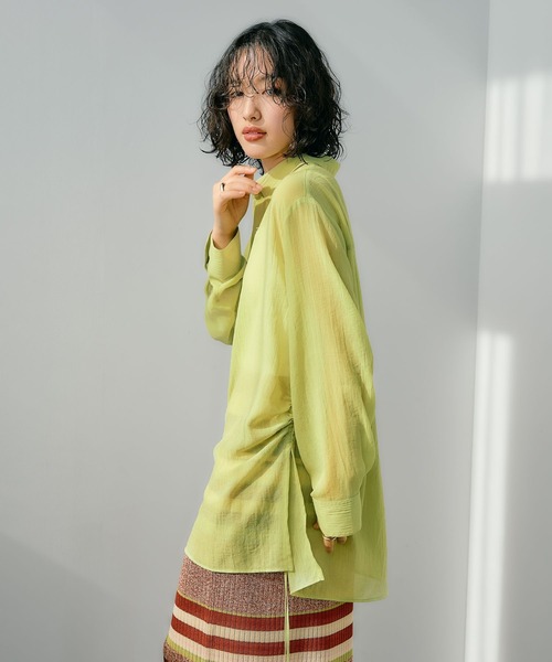 ♡専用♡ セール】サイド絞りシャツ 242830（シャツ/ブラウス）｜LEPSIM