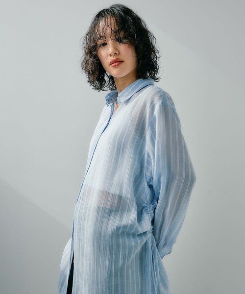 セール】サイド絞りシャツ 242830（シャツ/ブラウス）｜LEPSIM