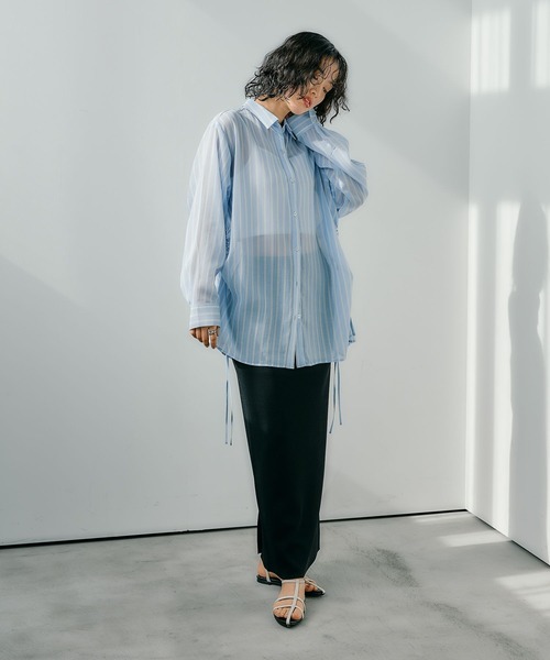 セール】サイド絞りシャツ 242830（シャツ/ブラウス）｜LEPSIM