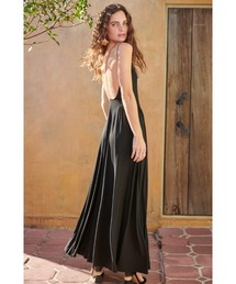 Vera Open Back Dress タンクカットロングドレス（ワンピース