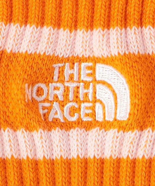THE NORTH FACE（ザノースフェイス）の「＜THE NORTH FACE＞ラン 2P クルー ソックス  / キッズ（ソックス/靴下・キッズ・ケリーグリーン/ブラック・16-18cm）」の5枚目の写真