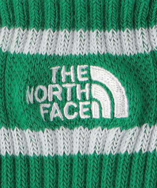 THE NORTH FACE（ザノースフェイス）の「＜THE NORTH FACE＞ラン 2P クルー ソックス  / キッズ（ソックス/靴下・キッズ・ケリーグリーン/ブラック・16-18cm）」の8枚目の写真