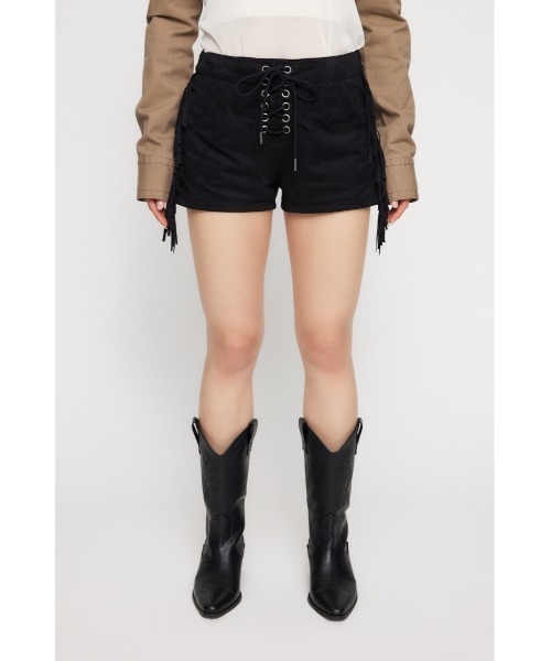 好きに セール】FRINGE LACE UP ショートパンツ（その他パンツ）｜LAGUA パンツ
