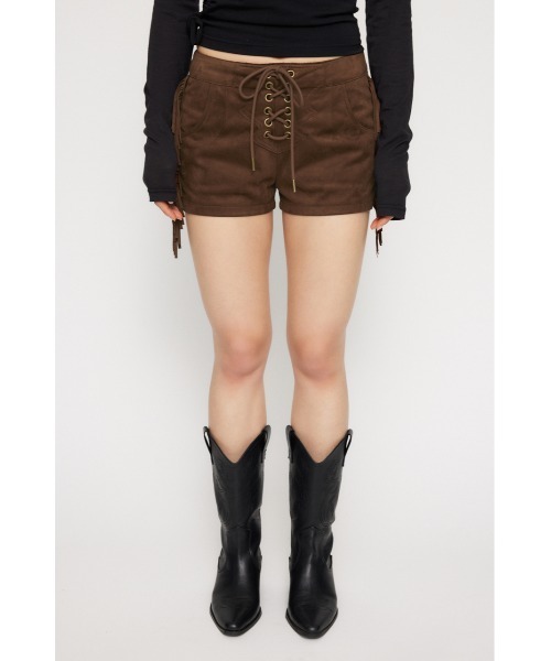 セール】FRINGE LACE UP ショートパンツ（その他パンツ）｜LAGUA