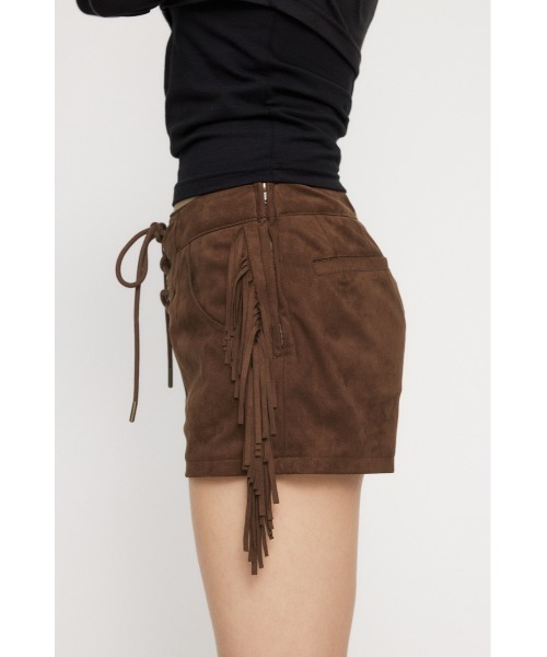 セール】FRINGE LACE UP ショートパンツ（その他パンツ）｜LAGUA