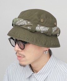 ReqHatter（レックハッター）の「バンダナ付き ジャングルハット（ハット）」