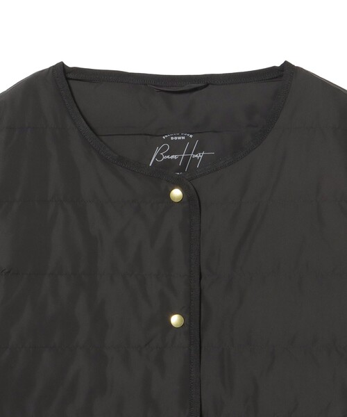 BEAMS HEART（ビームスハート）の「【ベストセラー】フレンチ ダウン ロングコート　軽量（ダウンジャケット/コート・レディース・ブラック/ベージュ/グリーン系その他5・SMALL/MEDIUM/LARGE）」の7枚目の写真