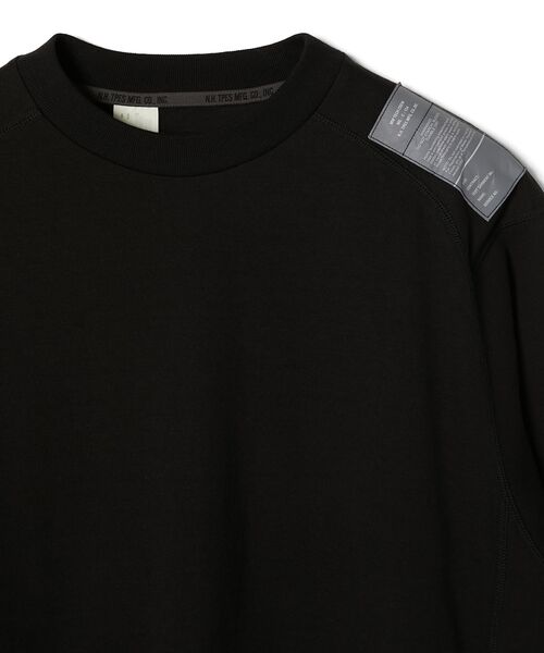 N.HOOLYWOOD TEST PRODUCT EXCHANGE SERVICE（N.ハリウッド テストプロダクト エクスチェンジサービス）の「CREWNECK LONG SLEEVE（スウェット・メンズ・ブラック/チャコール/ベージュ・40/38/36）」の4枚目の写真