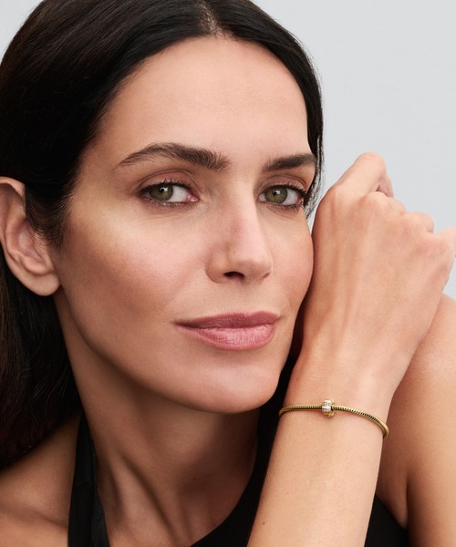 ストーン ＆ エナメル クリップ チャーム （ゴールド）（チャーム