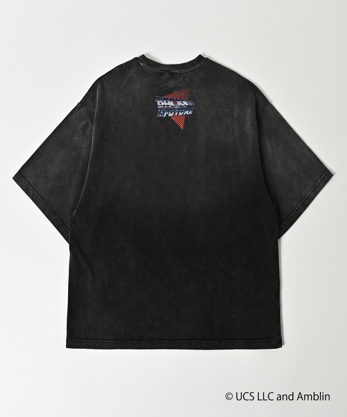 ADAM PATEK(アダムパテック)の「【ADAMPATEK/アダムパテック】<BACK TO THE FUTURE>DeLoreanT/バックトゥザフューチャーコラボTシャツ(Tシャツ/カットソー・メンズ・ブラック・1/2)」の3枚目の写真