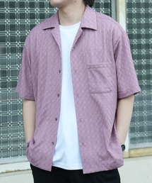 UNION STATION（ユニオンステーション）の「アーガイルJQDオープンカラー半袖シャツ（シャツ/ブラウス）」