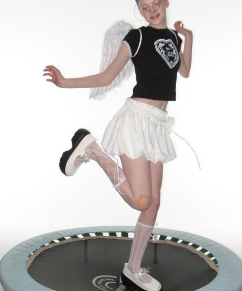 CRANK（クランク）の「【CRANK】ROSE PUNCHING BALLOON SKIRT