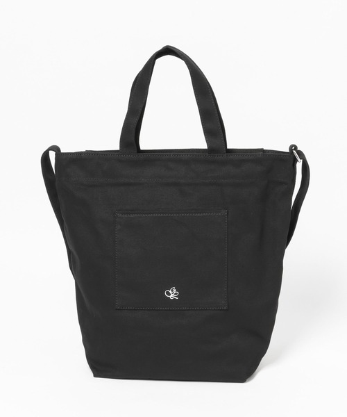 GLOBAL WORK（グローバルワーク）の「ロゴキャンバス2WAYトート/ 286153（トートバッグ・レディース・ボルドー/ベージュ/アイボリー/ブラウン系その他/ブラック・ONE SIZE）」の11枚目の写真