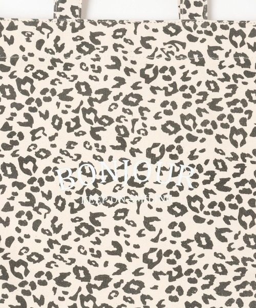 GLOBAL WORK（グローバルワーク）の「ロゴキャンバス2WAYトート/ 286153（トートバッグ・レディース・ボルドー/ベージュ/アイボリー/ブラウン系その他/ブラック・ONE SIZE）」の7枚目の写真