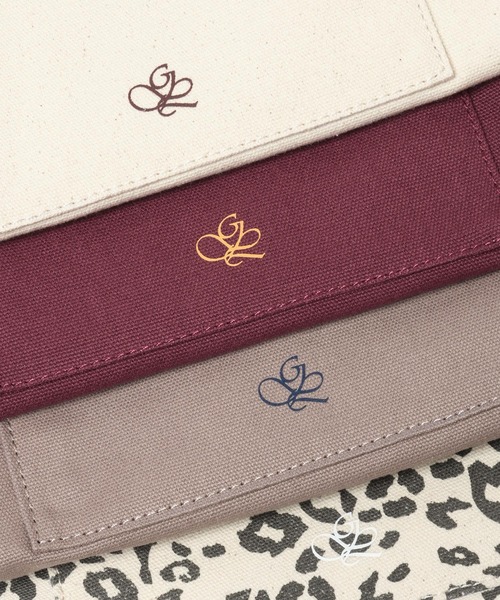 GLOBAL WORK（グローバルワーク）の「ロゴキャンバス2WAYトート/ 286153（トートバッグ・レディース・ボルドー/ベージュ/アイボリー/ブラウン系その他/ブラック・ONE SIZE）」の20枚目の写真