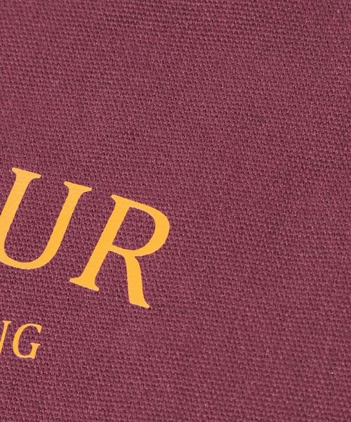 GLOBAL WORK（グローバルワーク）の「ロゴキャンバス2WAYトート/ 286153（トートバッグ・レディース・ボルドー/ベージュ/アイボリー/ブラウン系その他/ブラック・ONE SIZE）」の15枚目の写真