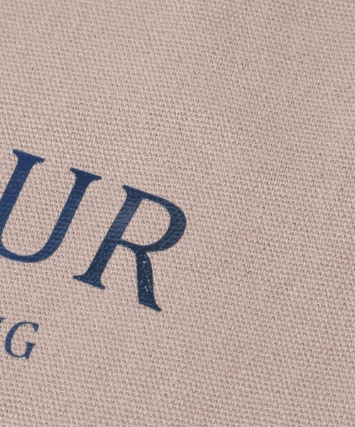 GLOBAL WORK（グローバルワーク）の「ロゴキャンバス2WAYトート/ 286153（トートバッグ・レディース・ボルドー/ベージュ/アイボリー/ブラウン系その他/ブラック・ONE SIZE）」の16枚目の写真