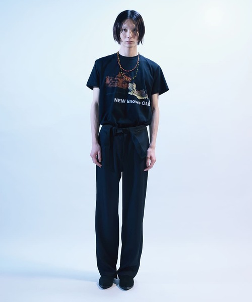 DIET BUTCHER（ダイエットブッチャー）の「DIET BUTCHER/ダイエットブッチャー With bag pants パンツ（その他パンツ・メンズ・ブラック/ホワイト・3/2）」の8枚目の写真